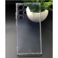 YOUKSH Samsung Galaxy S22 Ultra - Soft Shock Proof Transparent Jelly Back Cover - Transparent Case.. 