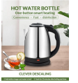 Electric Kettle 1.8 Litre Stainless Steel 220V Electric Water Kettles 1500W Power 360 Degree Rotating Base Kettle. 