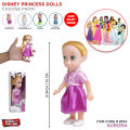 Disney Princess Royal Sparkle Collection Dolls For Girls Movie Characters Ariell Auroraa Bellee Cindeerella Rapunzell Snow Whitee Doll 6 Royal Shimmer Fashion Dolls Toy For Kids & Girls 3 Years Old and Up. 