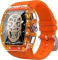 Green Lion Carlos Santos Smart Watch, Magnetic Charging, IP67 Waterproof, 1.57 Inch Display, Bluetooth:BT3.0, Battery:290 mAh (Black). 
