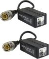 Passive HDCVI Transceiver Single Channel (300 Meters Passive Transceiver Single Channel Video Balun for HD AHD CVI TVI Cameras - Pack of Two) -  CCTV Camera Video Balun.. 