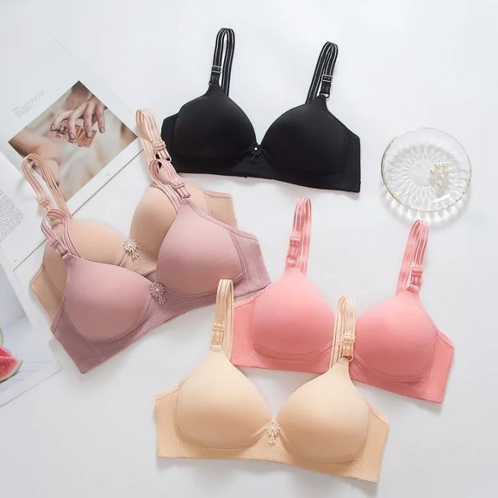 New Redam   Design Bra easyle and Comfortable Plain  bra For Women and Girls Soft Material Bra Mali Stuff Silky Soft Foam Bra All color available (We may Send any Color and Design  32 to 50 size )