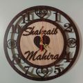 Customize wall clock. 