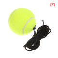 Portable Solo Tennis Trainer Rebound Tennis Ball With String Rope Self Tennis Practice Training Tool For Adults Kids Beginners. 