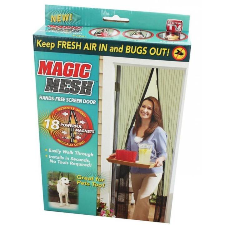 Magic Mesh Hands Free Magnetic Screen Door