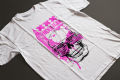 hooligan aesthetic skull illustrated design T-shirt. 