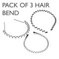 Pack of 10 - Professional Salon Hair Comb Set - Black. 