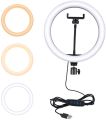 Ring Fill Light 26cm/10 inch without Tripod Stand for Selfie Ring Fill light 26cm Selfie Ring LED Ring Light for Live stream Ring Light-round. 