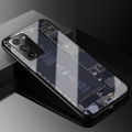 For Samsung Galaxy S20 Plus Case Explorer Version Theme Back Cover Tempered Glass Protector Back Cover for Samsung S20 Plus Back Cover Clear Circuit Board Design Full Coverage For s. 