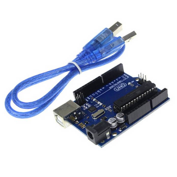 Arduino R3 with USB cable (UNOR3-ATMEGA 328P) | Daraz.pk