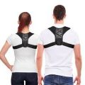 ADJUSTABLE Body Posture Corrector Belt (Back & Shoulder Support Brace) for Men & Women. 