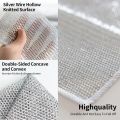 10-Pack Non Scratch Dish wash Cloths for Kitchen  Double Layer Scrubber Dish Cloth for Utensils  Reusable Mesh Wire Cloth for Kitchen  Metal Wire Cleaning Cloth. 