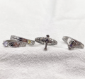 4 designs HUnter X Hunter Women Rings Anime Character Killua Zoldyck Kurapika copper Fashion Jewelry Finger Rings for Men. 
