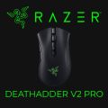 Razer DeathAdder V2 Pro - Black Wireless gaming mouse with best-in-class ergonomics. 