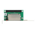 40-Pin Cf Compact Flash Card To 3.5 Ide Converter Adapter Pci Bracket Back Panel. 