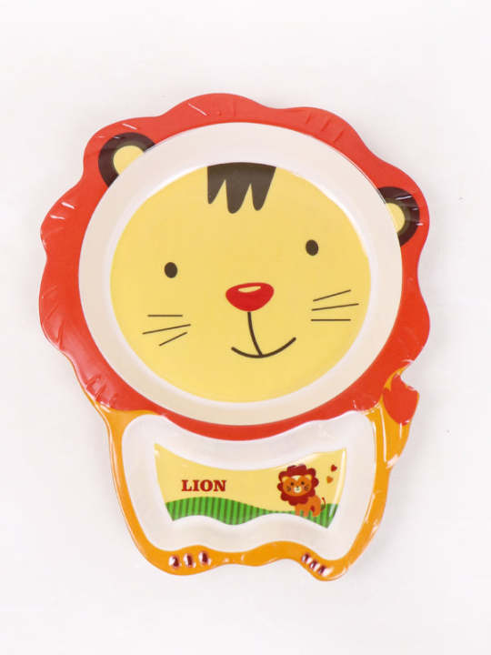 Ciotola Per Bambini In Melamina, Leone, 16 Cm Di Diametro, Lavabile In Lavastoviglie, Personaggi Creature - 3