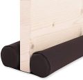 Door Air Stopper, Door Gap Fill (Brown) Door AC Door Air Stopper Door Dust Blocker, Door Draft & Dust Stopper 36-40 Inch 1.6 Inch Foam Draft Guard Insect Protector. 