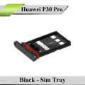 Huawei P30 Pro SIM Tray Sim Jacket Sim Slot Sim Door For P30 Pro - Black. 