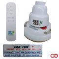 Pak Fan Inverter 30 Watts Ceeling Fan 56 Inches - 360 RPM Copper Motor - Crystal Series with 3 + 5 Years Warranty - Dark Wood Color. 