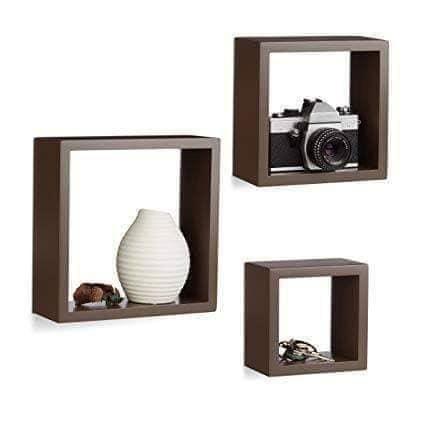 Cube%20Shape%20Floating%20Shelves%20set%20of%203%20(Brown)%20-%20Image%202