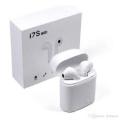 i7S TWS Wireless Twins Bluetooth earphone/Earbuds with Charging Dock. 