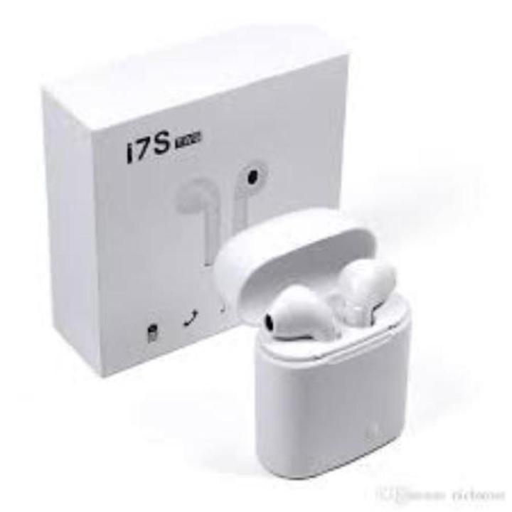 i7S TWS Wireless Twins Bluetooth earphone/Earbuds with Charging Dock