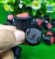 DreamsMart Pack of 4pcs ON / OFF Switch button KCD-107 round Button 20x28mm mini switch 2-Pin SPST snap-in On/Off rocker switch arduino DC motor fan pump. 