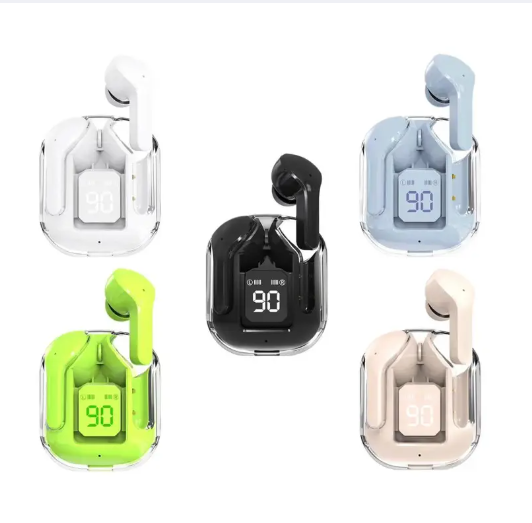 EARBUDS AIR 31 AIRPODS WIRELESS EARBUDS WITH CRYSTAL TRANSPARENT CASE WITH TYPE C CHARGING|EARBUDS BLUETOOTH 5.3 | NEW MODEL AIR 31