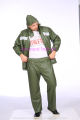 PVC RAIN SUIT # 922 (World Best quality, Heavy & Thick Material cloth) 100% Guaranteed Water Proof BLACK / SILVER / DARK GREENISH COLOUR (MEN&WOMEN), Number One Quality Rain kit, Rain jacket & trouser, Barsati (lowest Price in all Market). 