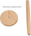 Wooden Kitchen Roll Holder Free Standing Paper Towel Holder Creative Tissue Holder For Bathroom And Kitchen. 