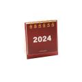2024 Mini Calendar INS Minimalist Creative Portable Small Calendar Desktop. 