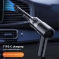 Car wireless mini high-power car vacuum cleaner, blow dryer, suction and blowing dual-purpose pet hair cleaner. 
