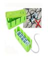 Power Strip EXTENTION Storage Plastic Box Power Plug Socket Plug Outlet Bar Charge Cable Case Desktop Extension Cord Board Bin Holder Cable/Wire/Cord Organizer Organizer. 