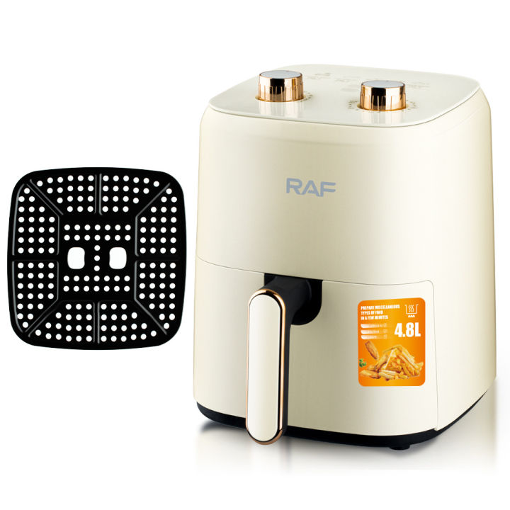 RAF Air Fryer, 4.8 Liters, 1200 Watts, White - R.5006W
