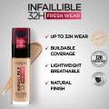 L'Oreal Paris - LOreal Infallible 32H Fresh Wear Breathable Liquid Foundation 015 Porcelain. 