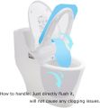 10 Pcs Disposable Toilet Seat Covers ll Hygienic  ll Thick Flushable Seat Covers ll Disposable for Portable Travel Public Restrooms ll Paper Toilet Seat Cover for travel. 