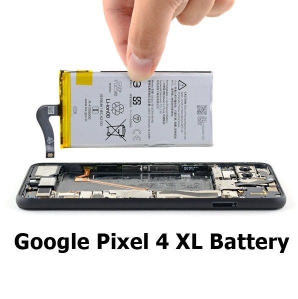 Google Pixel 4 XL Battery Replacement G020J-B Battery with 3700mAh Capacity_ Silver