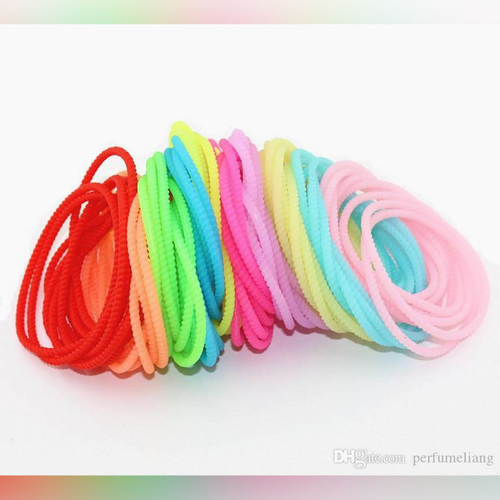 Best Quality Pack of 12 Rubber Hand Bands Multicolour