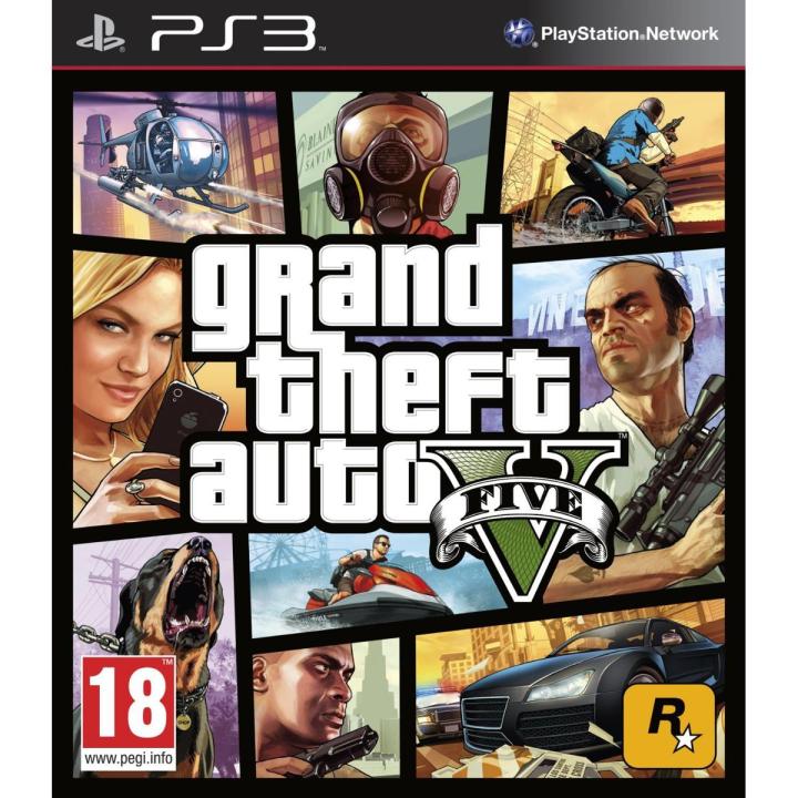 Grand Theft Auto V, Rockstar Games, PS3 - Grand Theft Auto V - PS3 Games -  Play Station - AAK MALL