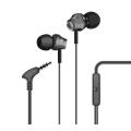SPACE URBAN Extra Bass Earphones UR-517 with Inbuilt Mic, Enhanced Bass Drivers, and Curved Design. 