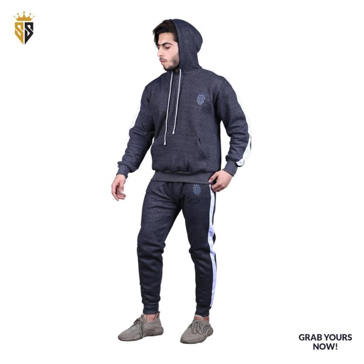 Winter Tracksuit For Men | Hoodie Tracksuit For Men | Winter Tracksuit For Men | Fleece Fabric Tracksuit 100% Fine Quality. Sizes S M L XL XXL .