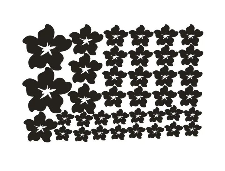 38pcs%20Hibiscus%20Flower%20Wall%20Stickers%20Set%20Mixed%20Size%20PVC%20Decals%20for%20Kids%20Bedroom,%20Living%20Room,%20and%20Home%20Decor%20-%20Image%202