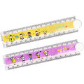 Mi Xiaoquan stationery ruler childlike fun series transparent ruler primary school students creative cartoon cute multifunctional. 