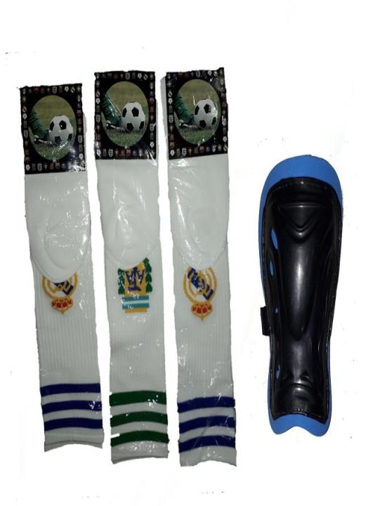 FOOTBALL SOCKS AND SHIN PAD
