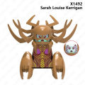 Hot Games Queen of Blades Mini Action Figures Garrosh Hellscream Bricks Disney Building Blocks Toys for Children. 