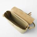 Astore Beige Starch Bag Large Capacity Vegan Leather Hand bags  for Girls cross body and Shoulder Bag for women Top Handle bag for ladies vanity bag. 