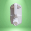 5 Liter Water Gallon "Jerry can" "Water Bottle" | Food Grade & Premium Quality Plastic | Liquid Storage Container for Water,Milk, Cooking oil & Food graded liquids | Secure Cap | Available in White Color.. 