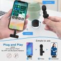 K8 Microphone for Youtubers | Mobile Lavalier Streaming Interview for Collar mic Mini Micro Portable Clip. 