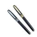 Office Black Chrome Metal Pen Metal Black Ink Fancy Pen Heavy Weighted Ballpoint Pen Family. 