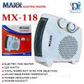 MAXX Electric Fan Heater (MX-118). 
